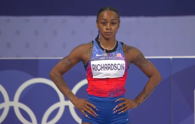 Sha’Carri Richardson at the Olympics