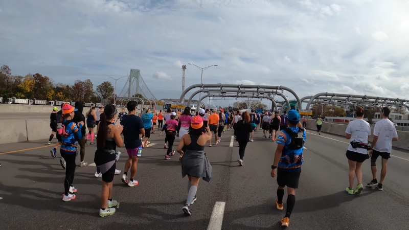 Runners Participating in The Nyc Marathon, Showcasing the Excitement of The Nyc Marathon Entry Lottery