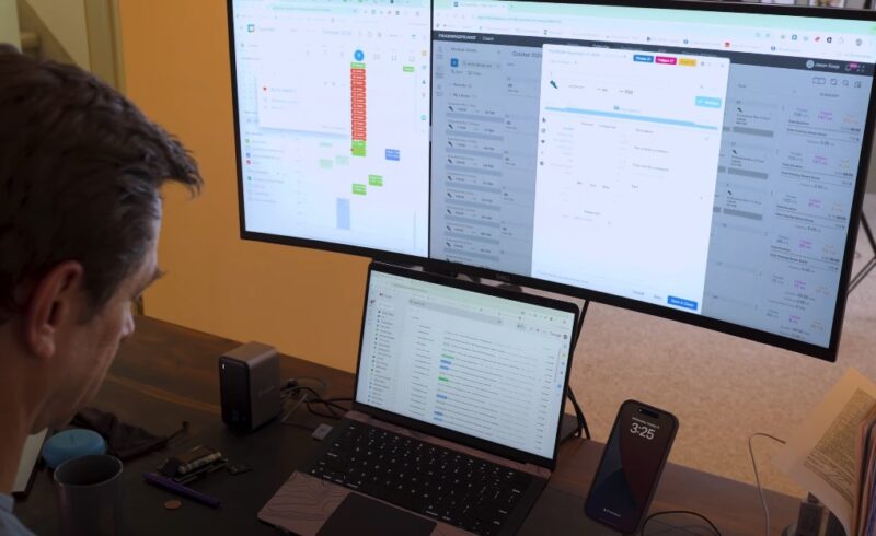 Running coach during a focused work session