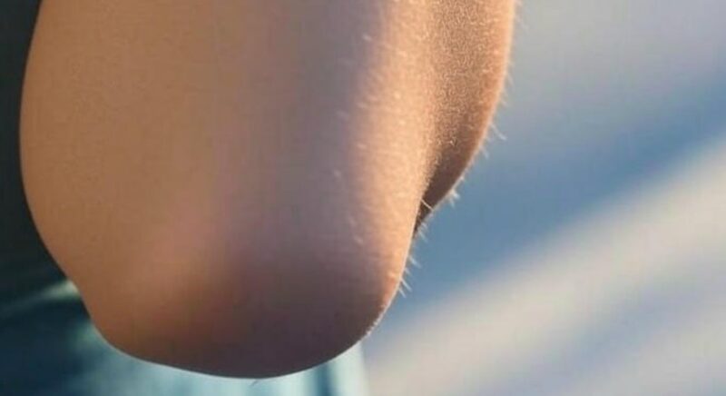 Close up photo of an elbow